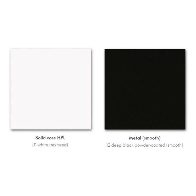 ベルヴィル テーブル スクエア 75×75cm ホワイト×ディープブラック アウトドア用 Belleville Table  vitra ヴィトラ_2