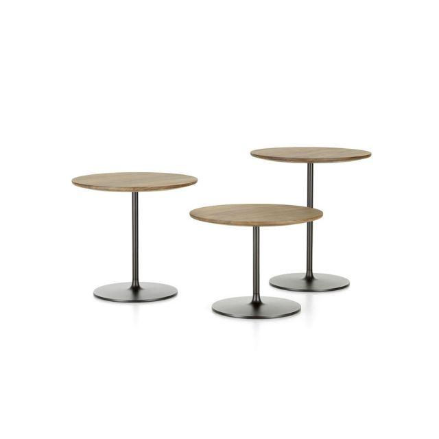 【美品】vitra オケージョナルローテーブル　ウォールナット　サイドテーブル オケージョナル ローテーブル H45cm ウォルナット Occasional low