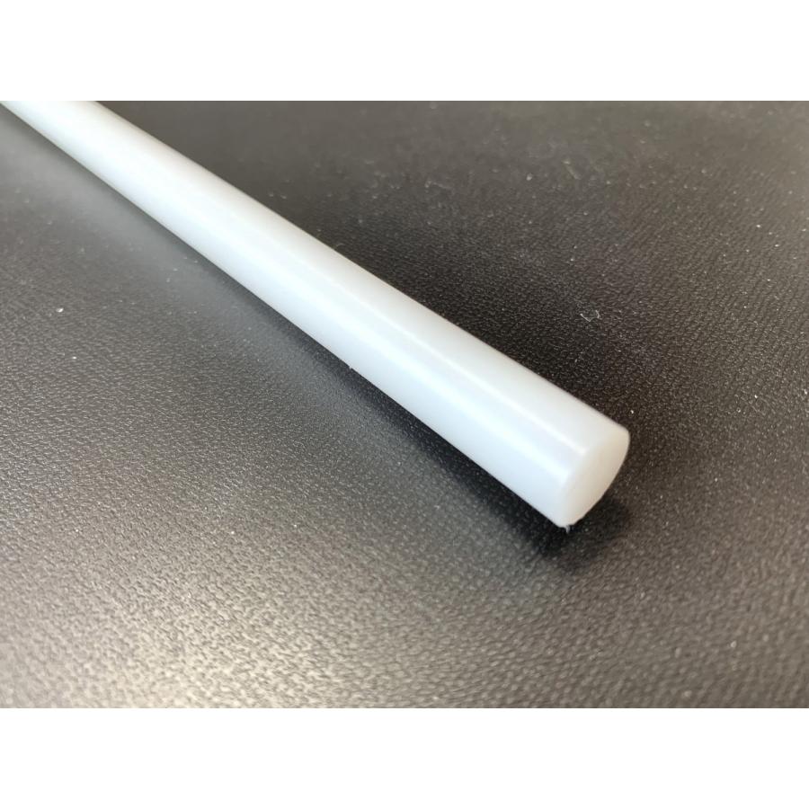 樹脂センタレス丸棒【φ6】PEポリエチレン 245mm 外径精密丸棒 樹脂センタレス丸棒【φ6】PEポリエチレン 245mm 外径精密丸棒