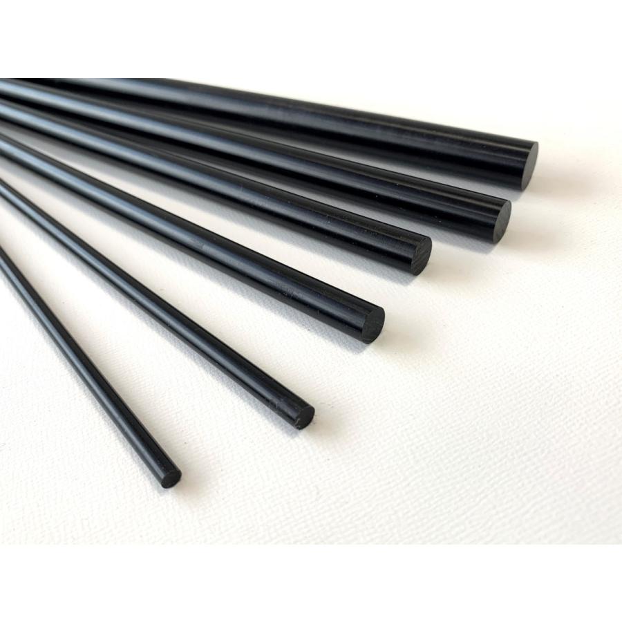 樹脂センタレス丸棒【φ7】POM黒ジュラコン 245mm 外径精密丸棒 樹脂センタレス丸棒【φ7】POM黒ジュラコン 245mm 外径精密丸棒