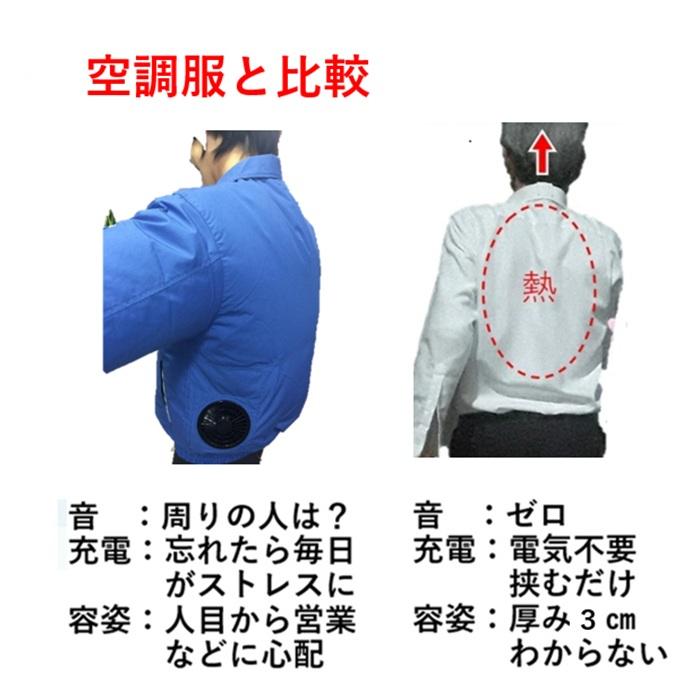 転売 着ている衣服が空調服に変わる 背中クールタイ 熱中症対策 15本セット袋付 涼しいスーツ 吸汗速乾 通気性の良い衣服に新常識！着物の涼しい文化