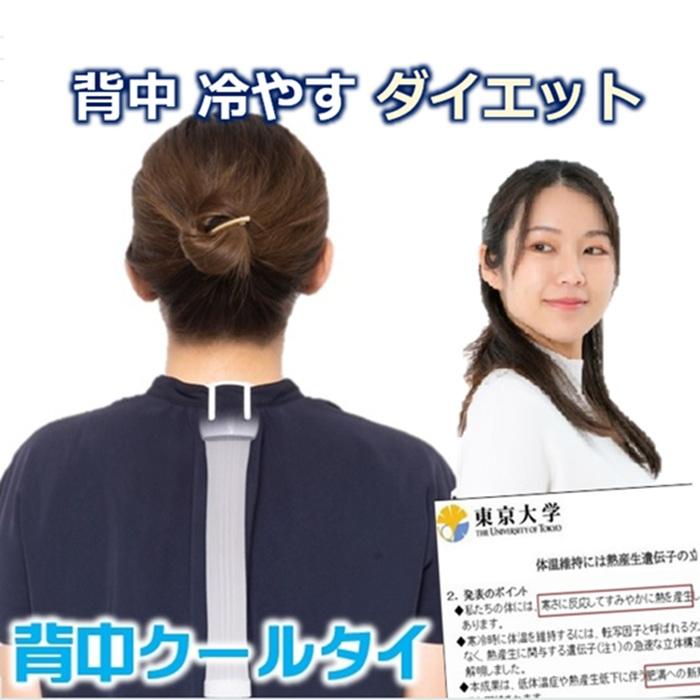 転売 痩せる細胞がサポートするダイエット器具 背中クールタイ 15本セット袋付き 背中冷やすダイエット 痩せる環境になる健康アクセサリー ネックタイと