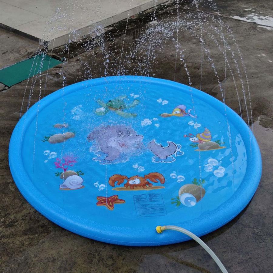 噴水マット 水遊び プール 噴水 マット 水スプレーマット プレイマット ビニールプール 噴水池 家庭用 プールマット 噴水おもちゃ 芝生遊び 家庭用 プール Y4 Bec 022 セナスタイル 通販 Yahoo ショッピング