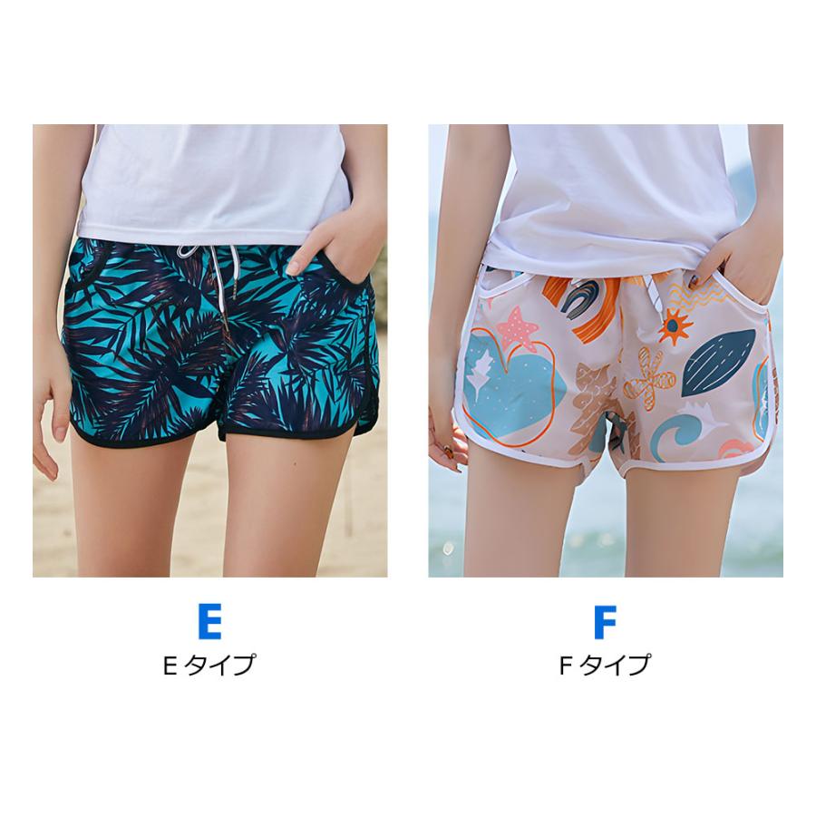水着 レディース サーフパンツ ショートパンツ 水着用 水陸両用 速乾