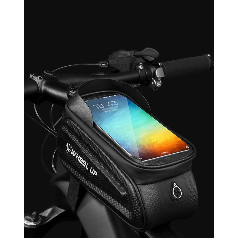 22正規激安 スマホホルダー 自転車 防水 自転車スマホホルダー トップチューブバッグ 自転車バッグ フロントバッグ 自転車フレームバッグ スマホバッグ スマホ操作ok 宅a Discoversvg Com
