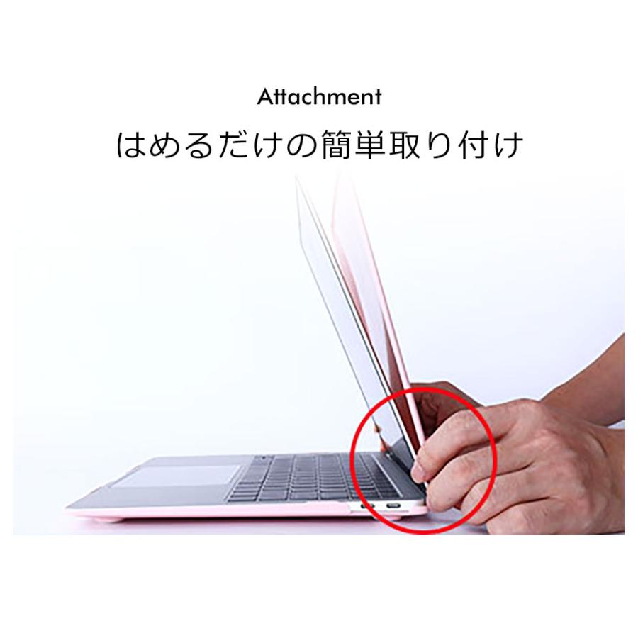 macbook ケース 透明 おしゃれ かわいい 持ち運び airケース proケース