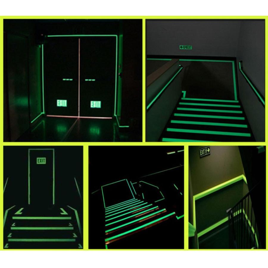 夜光テープ 蓄光テープ 幅2cm 3m 高輝度 防水 防滴 夜光シール 階段 スイッチ 壁 非常口 出口 防災対策 自転車 事故防止 夜釣り ドアノブ 安全対策 Y4 Cyft 006 セナスタイル 通販 Yahoo ショッピング