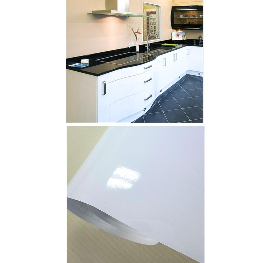 壁紙シール はがせる Diy 張り替え シート のり付き 壁用 北欧 おしゃれ かわいい リフォーム 輸入壁紙 つやあり ホワイト 白 Kc 501 セナスタイル 通販 Yahoo ショッピング