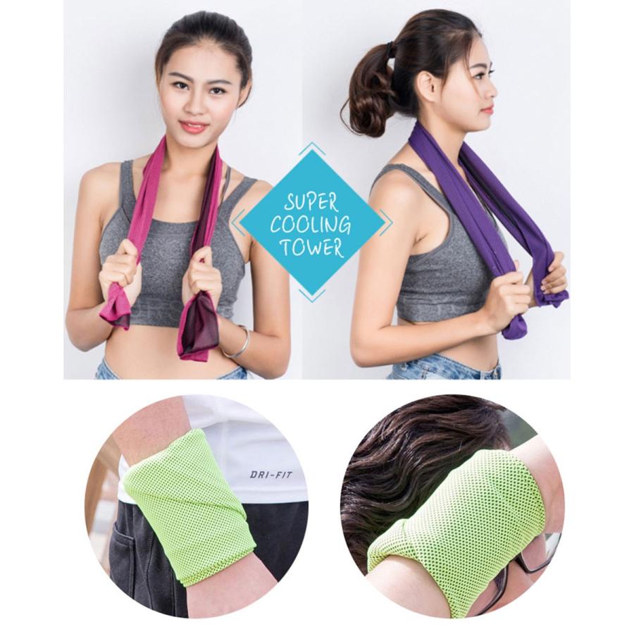 冷感タオル ひえひえタオル ひんやり クールタオル 熱中症対策 暑さ対策 冷却 くり返し クールビズ 首巻き スポーツ レジャー アウトドア キャンプ Y1 Otd 111 セナスタイル 通販 Yahoo ショッピング
