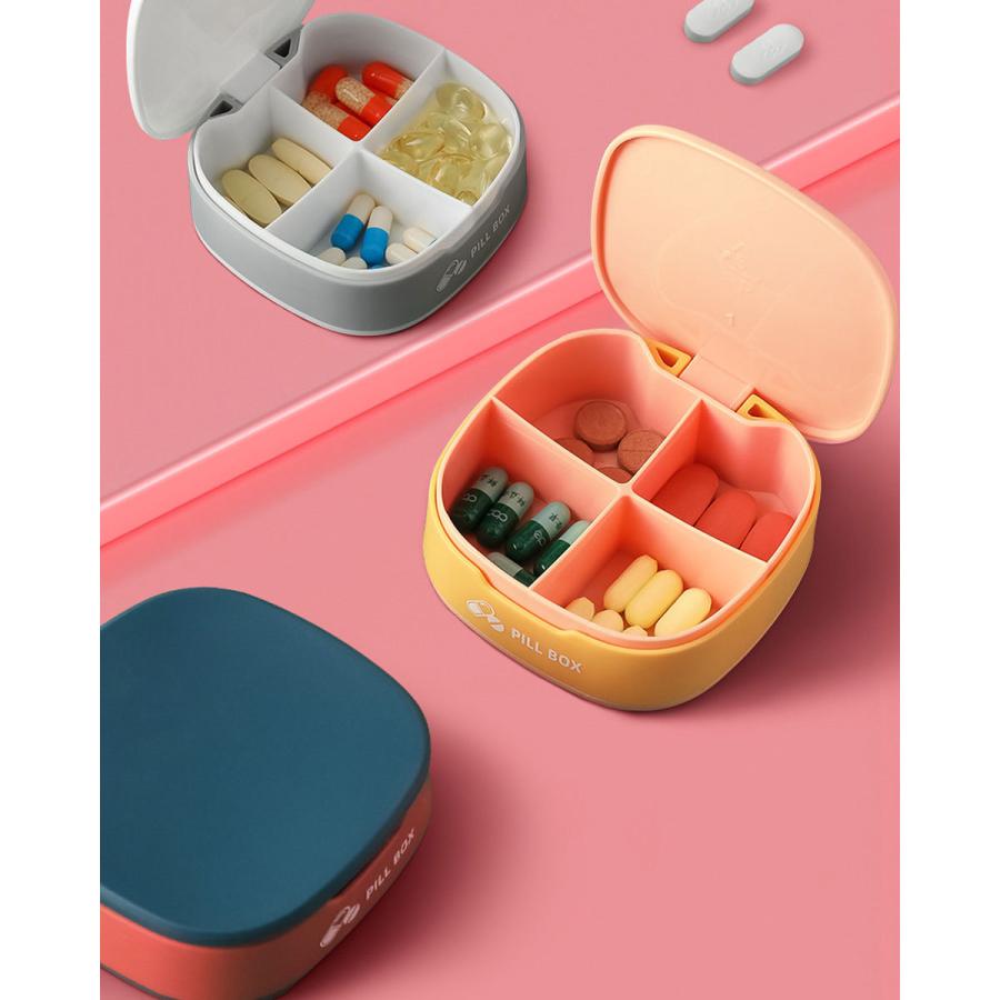 ピルケース おしゃれ かわいい 持ち運び 携帯 おしゃれ 薬ケース 携帯用 サプリメントケース 薬入れ 薬箱 旅行 クスリ箱 くすりケース 薬ポーチ 錠剤ケース Y4 Otd 469 セナスタイル 通販 Yahoo ショッピング