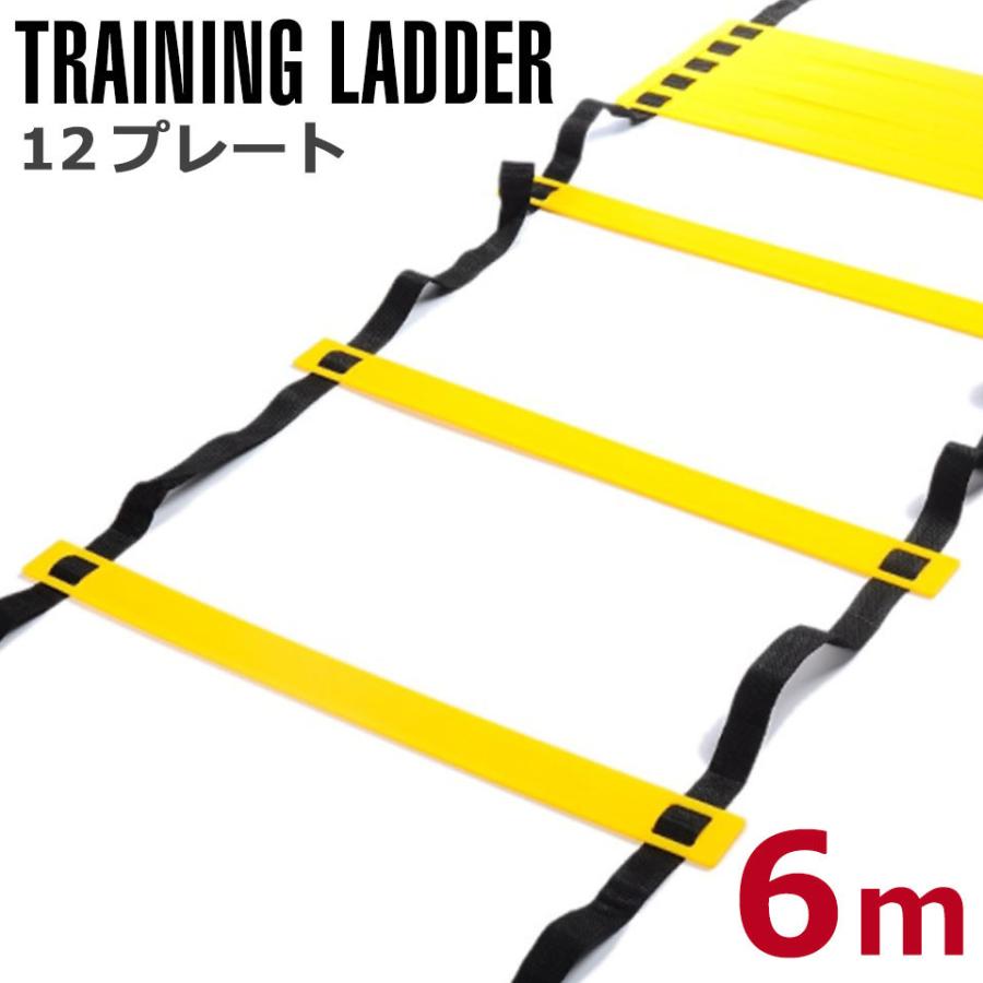 ラダー トレーニング 6m プレート12枚 トレーニングラダー サッカー フットサル ラダートレーニング ラダー 子供 大人 スピードラダー トレーニング用品 宅e Otd 658 セナスタイル 通販 Yahoo ショッピング
