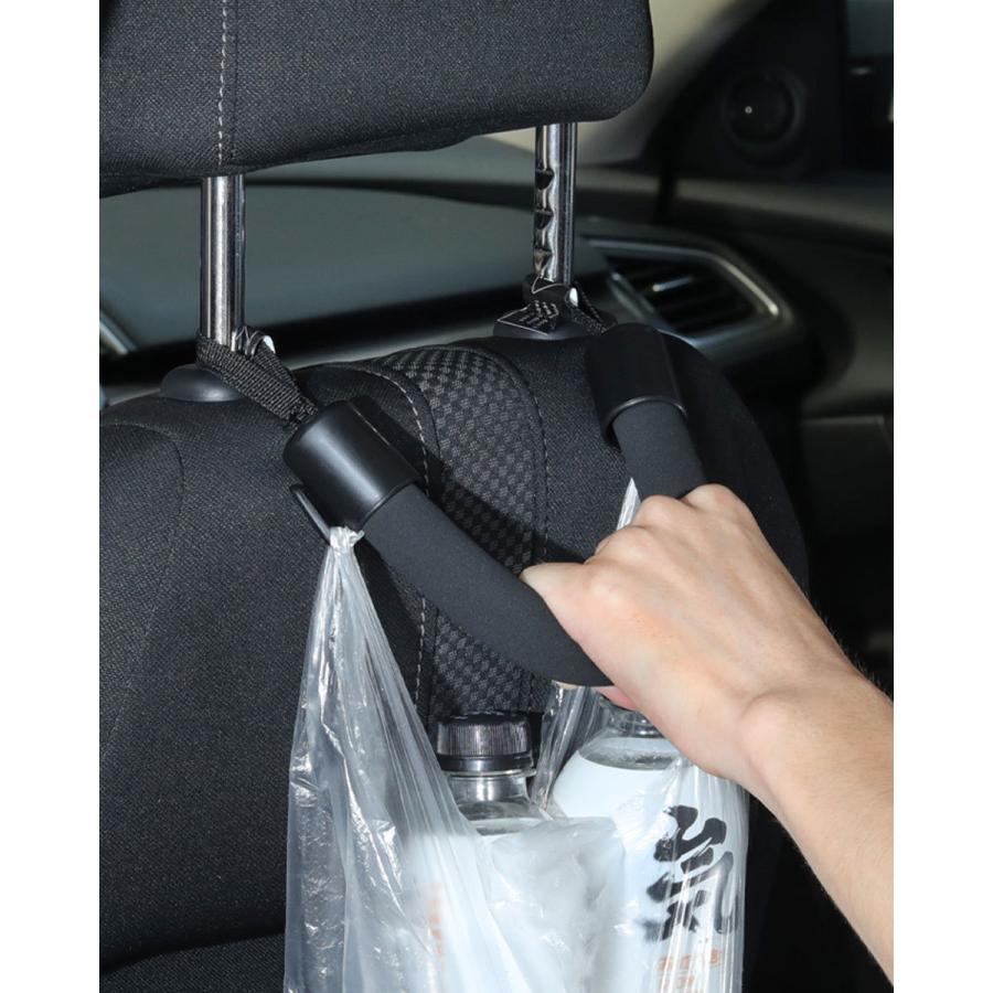 車 手すり セーフティグリップ アシストグリップ ヘッドレストグリップ 車内グリップ 持ち手 バックアームレスト アシストハンドル カーグリップ 後部座席 y4|senastyle|04