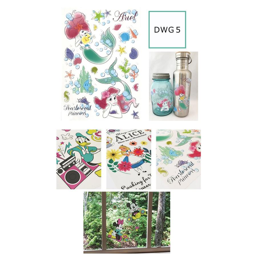 ウォールステッカー ディズニー クリア シール デコシール 貼ってはがせる アリス ミッキー ミニー ドナルドダック アリエル プリンセス Y1 Wja 142 セナスタイル 通販 Yahoo ショッピング