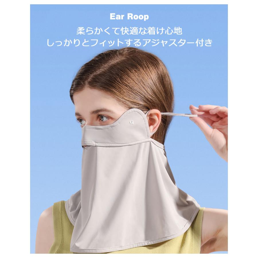 フェイスカバー フェイスマスク 日焼け uv 夏用 日よけ 冷感 フェイスカバー フェイスマスク 日焼け uv 夏用 日よけ 冷感