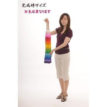 千羽鶴キットM グリーン5色 手作りキット【水晶付】千羽鶴用折り紙と