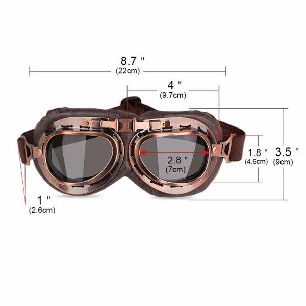 スチームパンク ゴーグル パイロットゴーグル レトロ : 仙台青柳