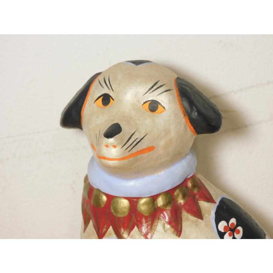 古い 磁器人形 犬 郷土人形 民芸 古道具 アンティーク 古い 磁器人形 犬 郷土人形 民芸 古道具 アンティーク