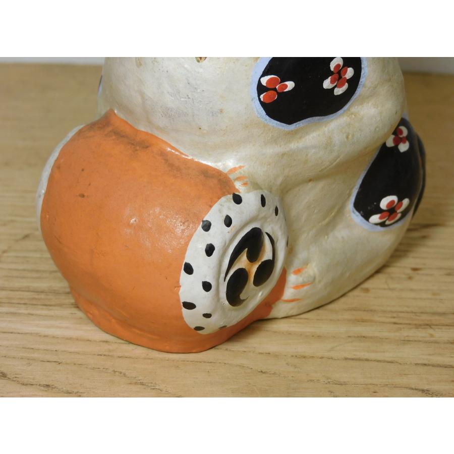 つつみ人形 犬 佐藤吉夫 HK-a-04309 / 堤人形 土人形 郷土玩具 : 道具