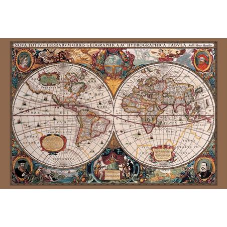 ■『世界地図/17世紀』のポスター■｜sendai-igaxta-ya