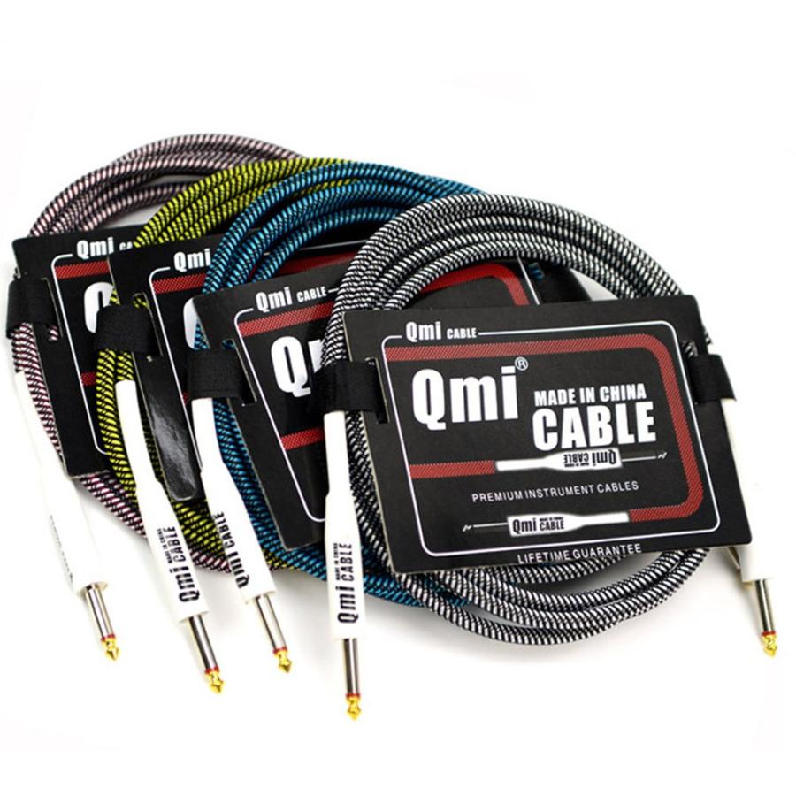 ギターシールドケーブル Qmi cable 3m レッド ゆうパケットなら送料無料｜sendaiguitar｜03