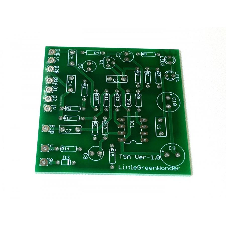 Little Green Wonder風 オーバードライブギターエフェクターペダル 自