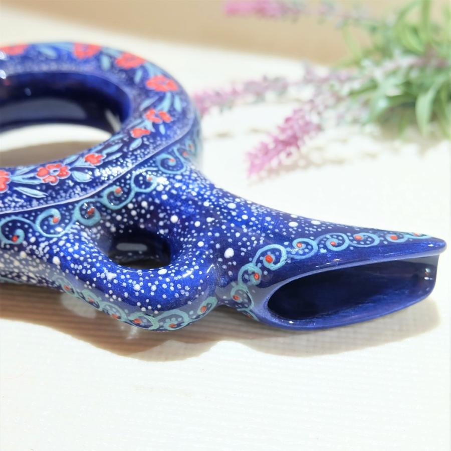 トルコ陶器 ワイン トルコブルー ハンドメイド 新築・結婚・誕生