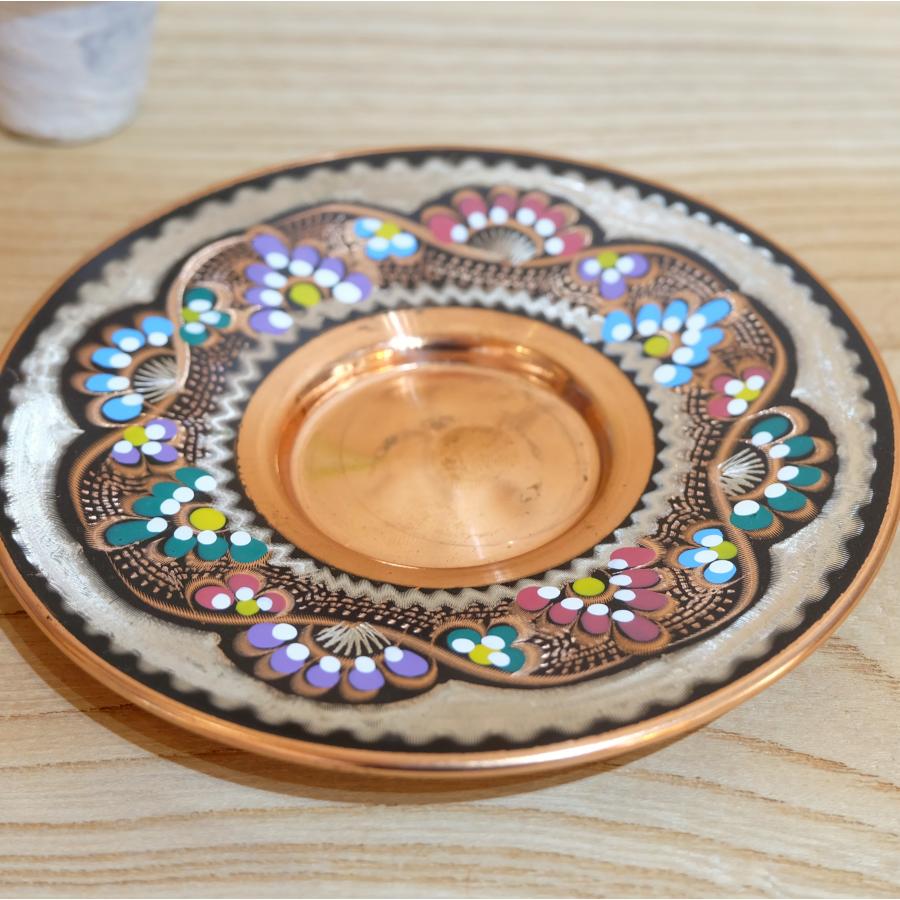 トルコ雑貨 銅製品 壺 インテリア 小物 エキゾチック 飾り物