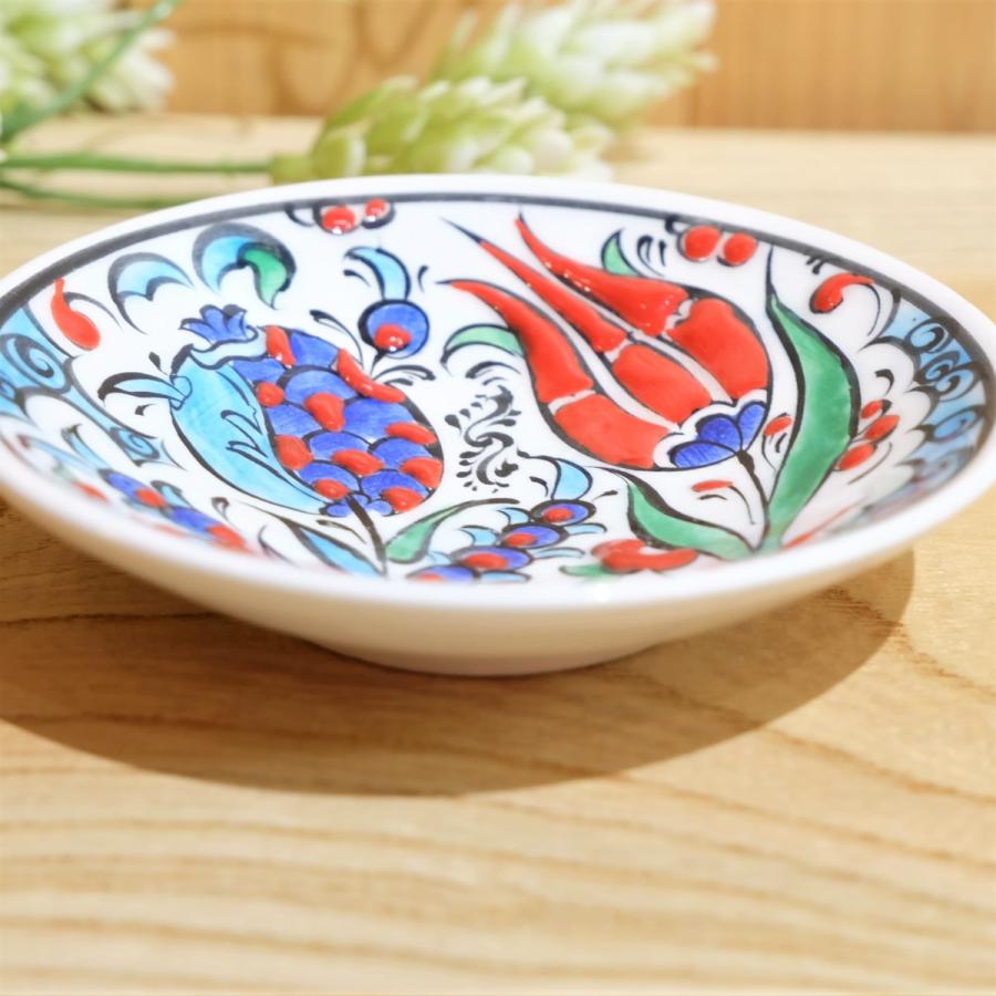 トルコ　陶器皿 トルコ 陶器 お皿 - メルカリ