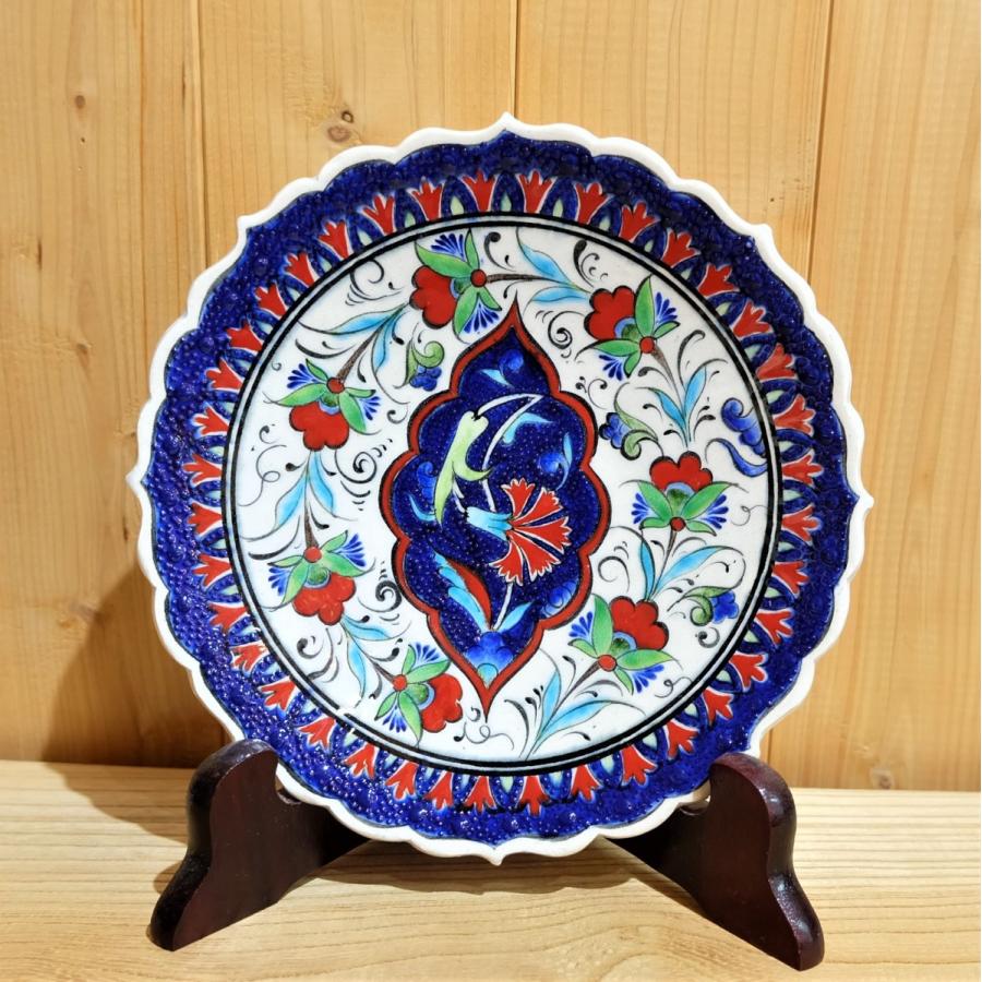 トルコ　陶器皿 トルコのお皿