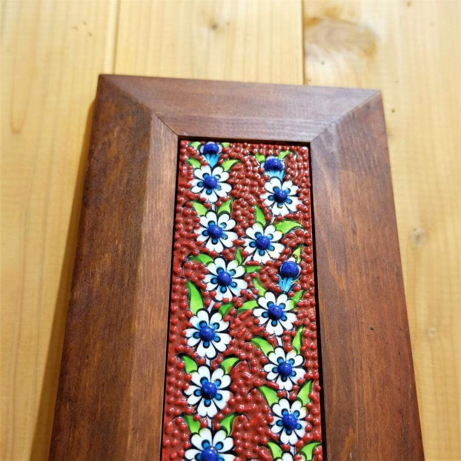 トルコ雑貨 トルコ陶器 キュタフア陶器 壁掛け タイル