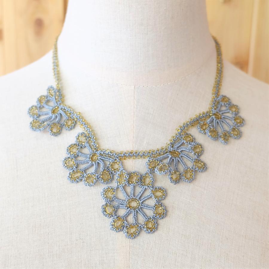 トルコ雑貨 オヤネックレス ボンジュック ビーズ ハンドメイド 可愛い