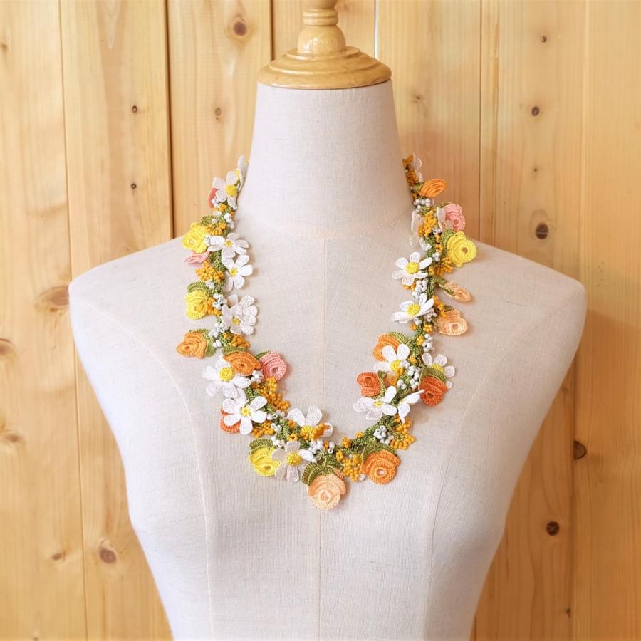トルコ雑貨 オヤネックレス トゥー ボンジュック ハンドメイド 可愛い