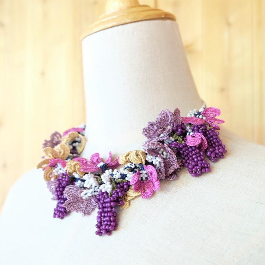 トルコ雑貨 オヤネックレス トゥー ボンジュック ハンドメイド 可愛い