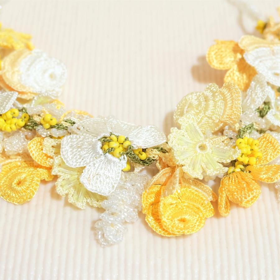 トルコ雑貨　オヤネックレス　トゥー　ボンジュック　ハンドメイド　可愛い　お花　ボリーム感　ネックレスNO77｜sendaiturcohandmade｜05