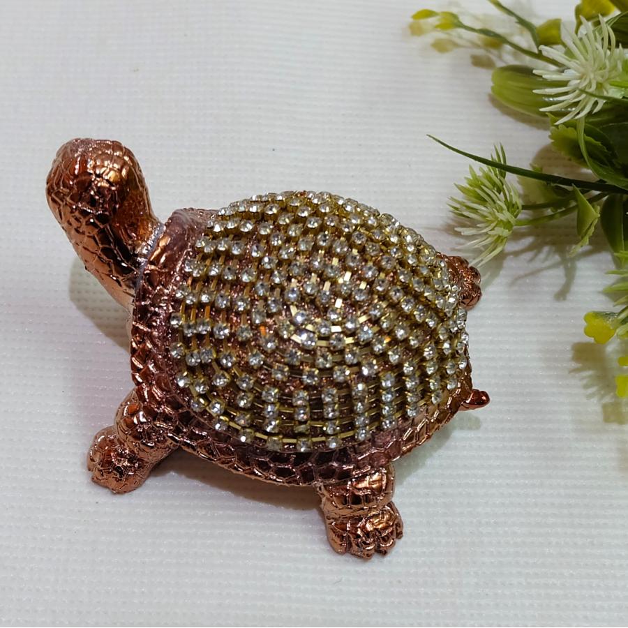 トルコ雑貨 エキゾチック カメ 動物 可愛い キラキラ感 置き物