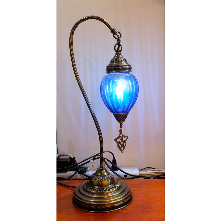 トルコ雑貨 トルコモザイクランプ 綺麗い エキゾチック LED電球付き