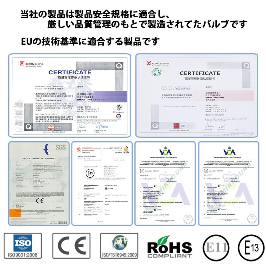 HIDバルブ HIDバーナー D1S 純正HID交換用 ベンツ/BMW/アウディ 輸入車用 35W 3400ルーメン 6000K 8000K 選択可 2本セット 送料無料｜sendaizuihouen-store｜09