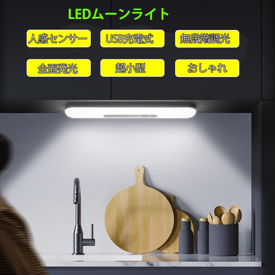 Life Ideas 新作商品 LED ナイトライト ムーンライト 人感センサー 無