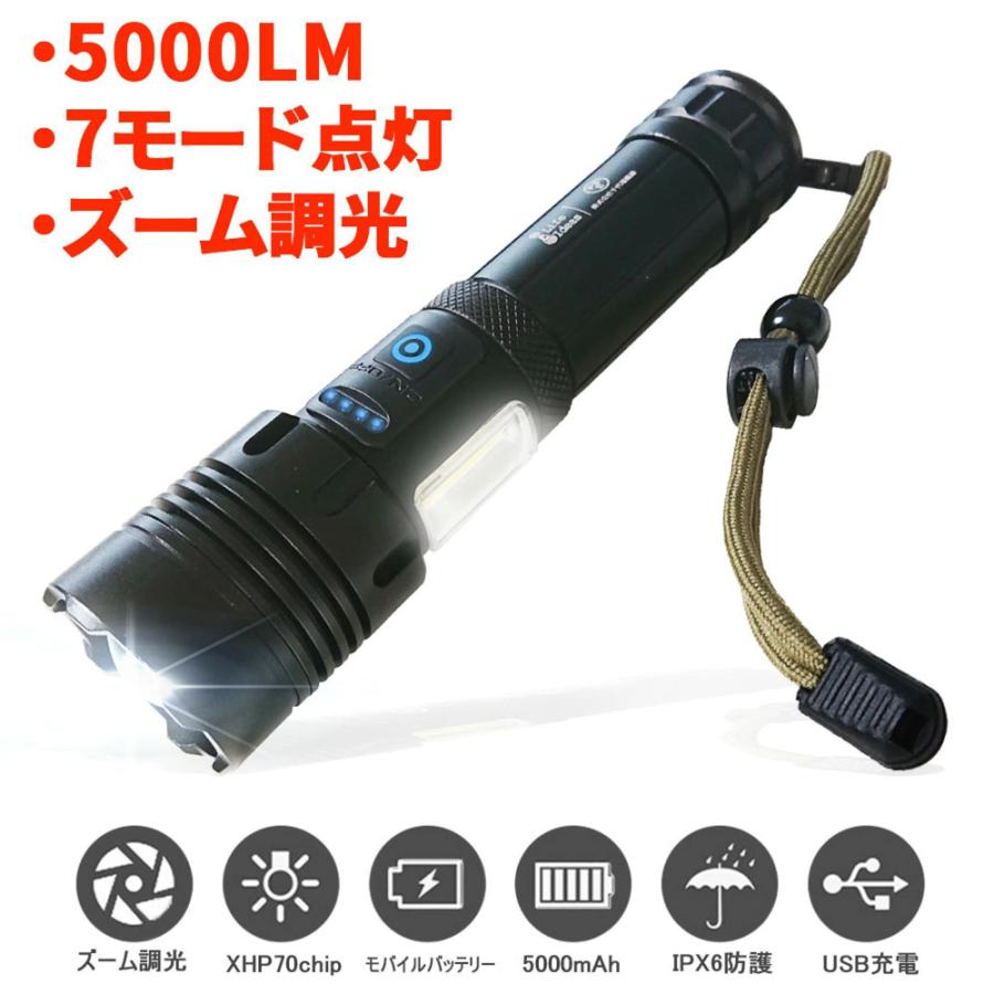 Life Ideas 最新進化型モデル 懐中電灯 LED 超高輝度 ハンディ Life Ideas 最新進化型モデル 懐中電灯 LED 超高輝度 ハンディ