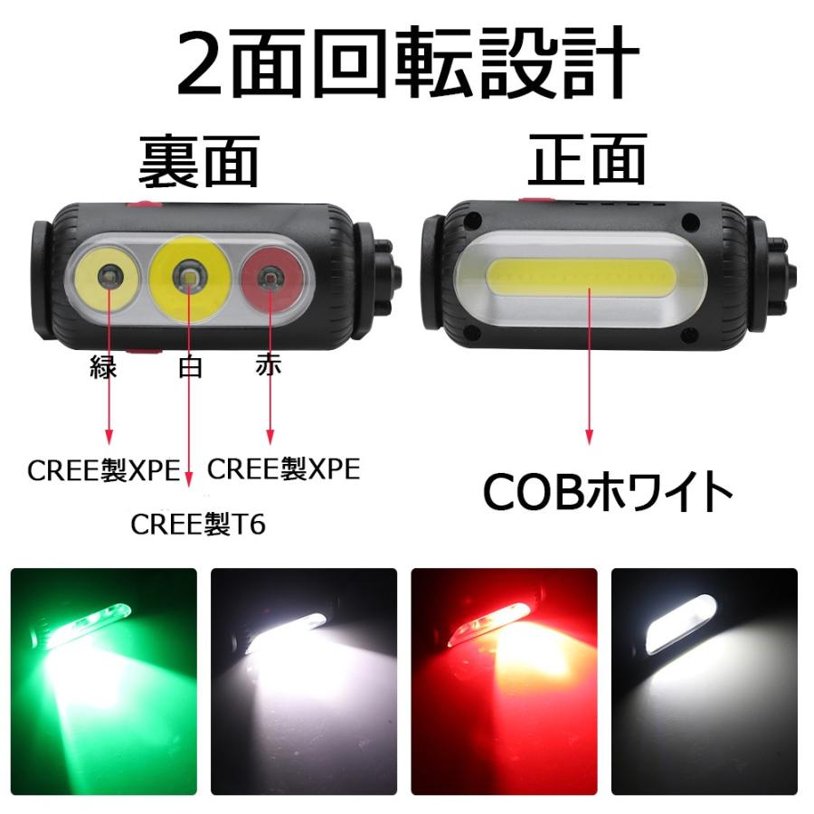 Convoy ヘッドランプ USB充電　日本製LED球使用　ニュートラル LEDヘッドランプ 充電式ライト リチウム充電池付属 8000ルーメン 8
