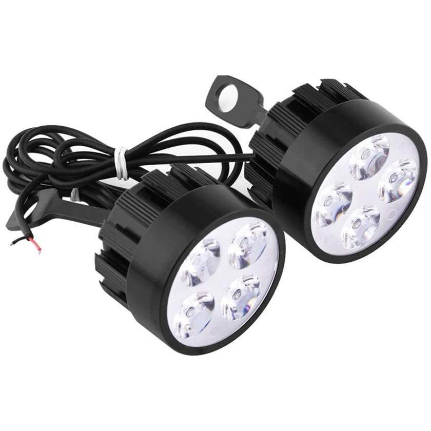 e-auto fun バイク LEDフォグランプ 補助灯 2タイプ選択可 e-auto fun バイク LEDフォグランプ 補助灯 2タイプ選択可