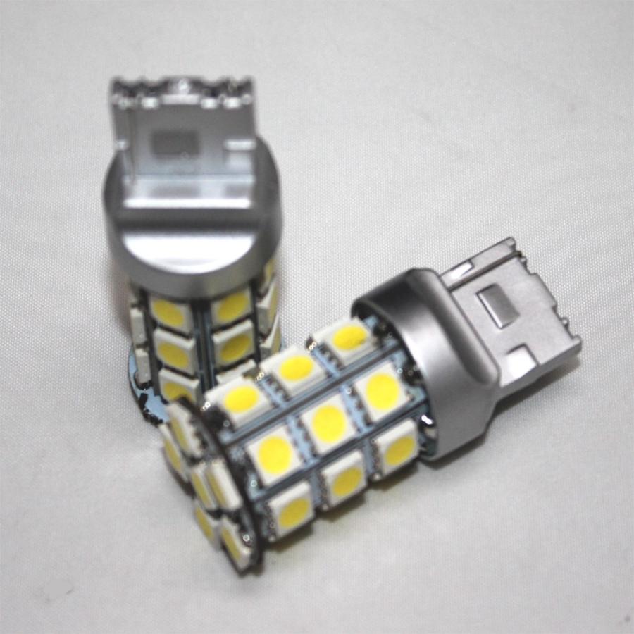 LEDバルブ S25シングル/T20シングル 3チップSMD5050チップ 27連 6000K  24V車専用 2個セット 送料無料[M便 0/1]｜sendaizuihouen-store｜03