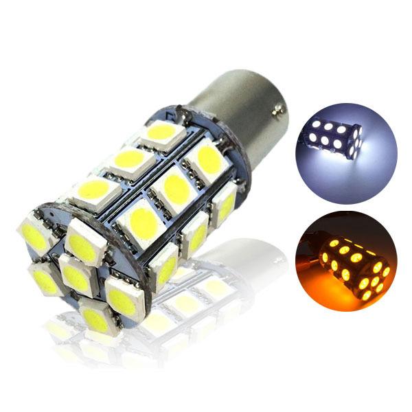 e-auto fun 特売セール LEDバルブ S25 27連シングルタイプ ホワイト