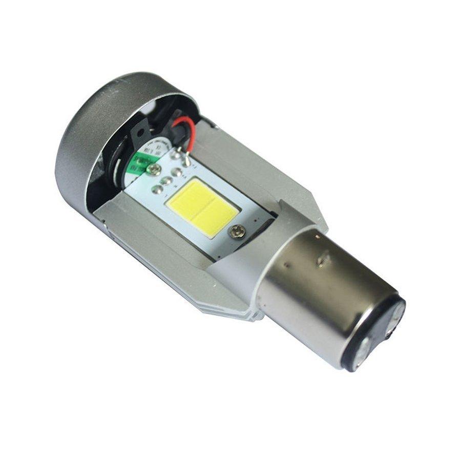 バイク Ledヘッドライト Bad H4bs Hi Loホワイト 00ルーメン 12v40w Dc12v専用 1灯分 送料無料 E Auto Fun 通販 Paypayモール