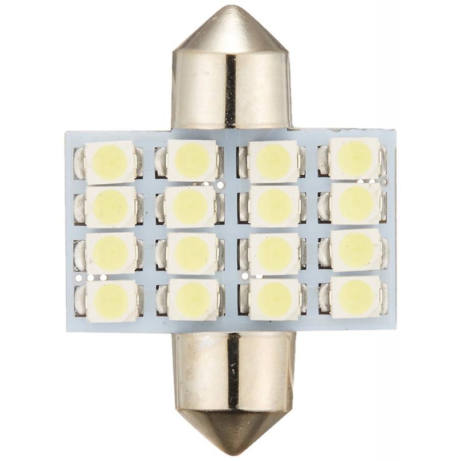 特売セール LEDバルブ T10 31mm 16連SMDチップ高輝度LED ホワイト ブルー選択可 1本売り 送料無料