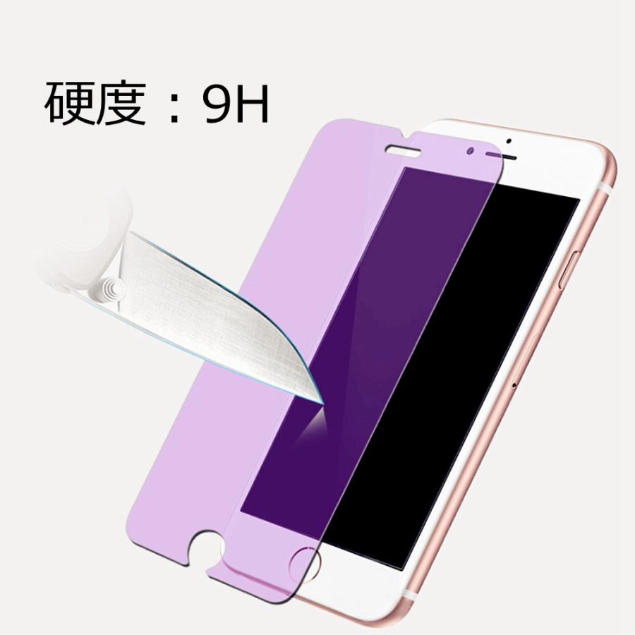 iPhone 8Plus 紫外線 ブルーライトカット 強化ガラスフィルム 硬度9H 日本語説明書付き 液晶割れ保護 気泡ゼロ 指紋防止 送料無料 超安 超お得 日本初売 大人気｜sendo01｜07