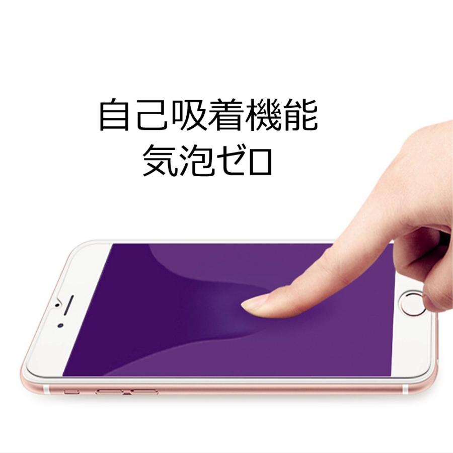 iPhone 8Plus 紫外線 ブルーライトカット 強化ガラスフィルム 硬度9H 日本語説明書付き 液晶割れ保護 気泡ゼロ 指紋防止 送料無料 超安 超お得 日本初売 大人気｜sendo01｜10