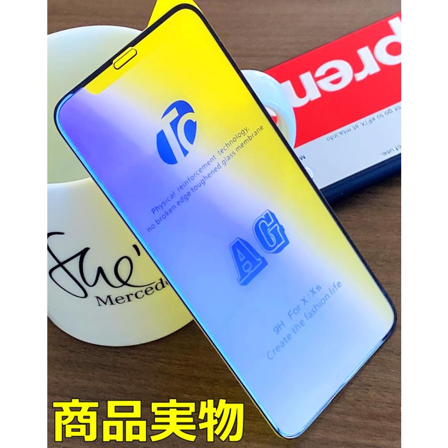 iPhone ガラスフィルム アンチグレア 非光沢 四世代 AG技術