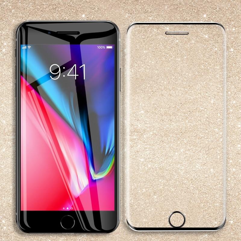 iPhone8 iPhone7 左右枠なし 次世代 ブルーライトカット 邪魔なし ガラスフィルム 3D 全面保護 フルカバー 日本語説明書 気泡ゼロ 指紋防止 税込 2020年 新商品 | iPhone | 03