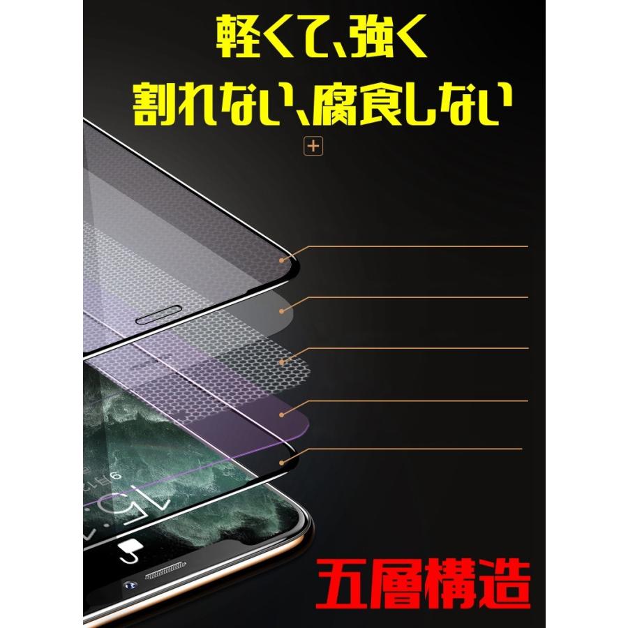 11ProMax XSMax 9D+ 全画面保護 速貼 iPhone ガラスフィルム FaceID 3DTouch 対応 透過率 99.9% 五層構造 日本語説明書 気泡ゼロ 指紋防止 水分油分防止 新商品｜sendo01｜10